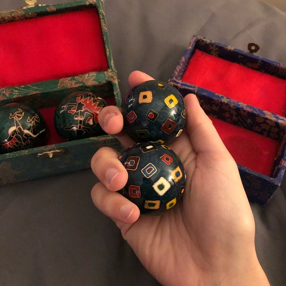 Chinese meditation baoding balls - Picture 2 of 3